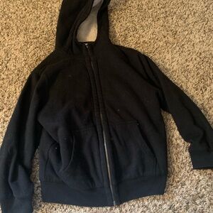 Faded Glory Black Kids Zip Hoodie